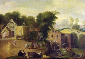 Vannage du grain - Nicolo dell Abate